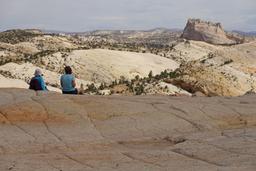 Susan and yi below castle rock [sat may 28 10:24:53 mdt 2022]